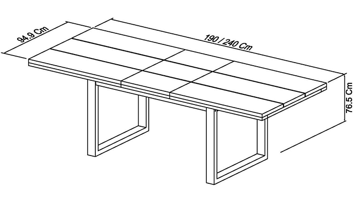 Bentley Designs Telios Weathered Oak